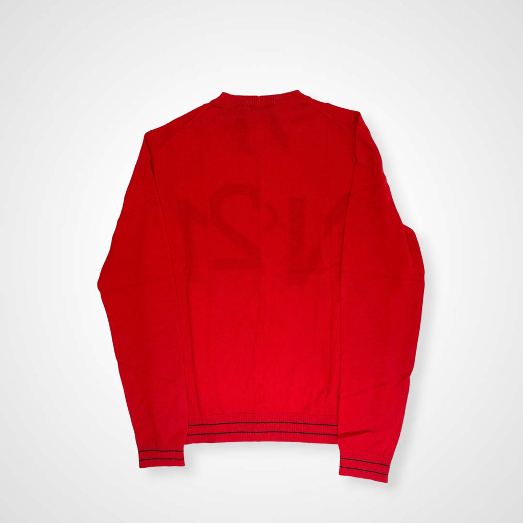 N°21 ヌメロヴェントゥーノ / 再構築ロゴウールニット 参考定価：60,000程度 SIZE：M