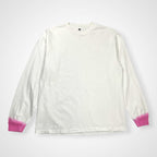 anytee classics エニティ クラシックス / Pink Dyed Long Tee 長袖Tシャツ 参考定価：15,000+tax SIZE:XL