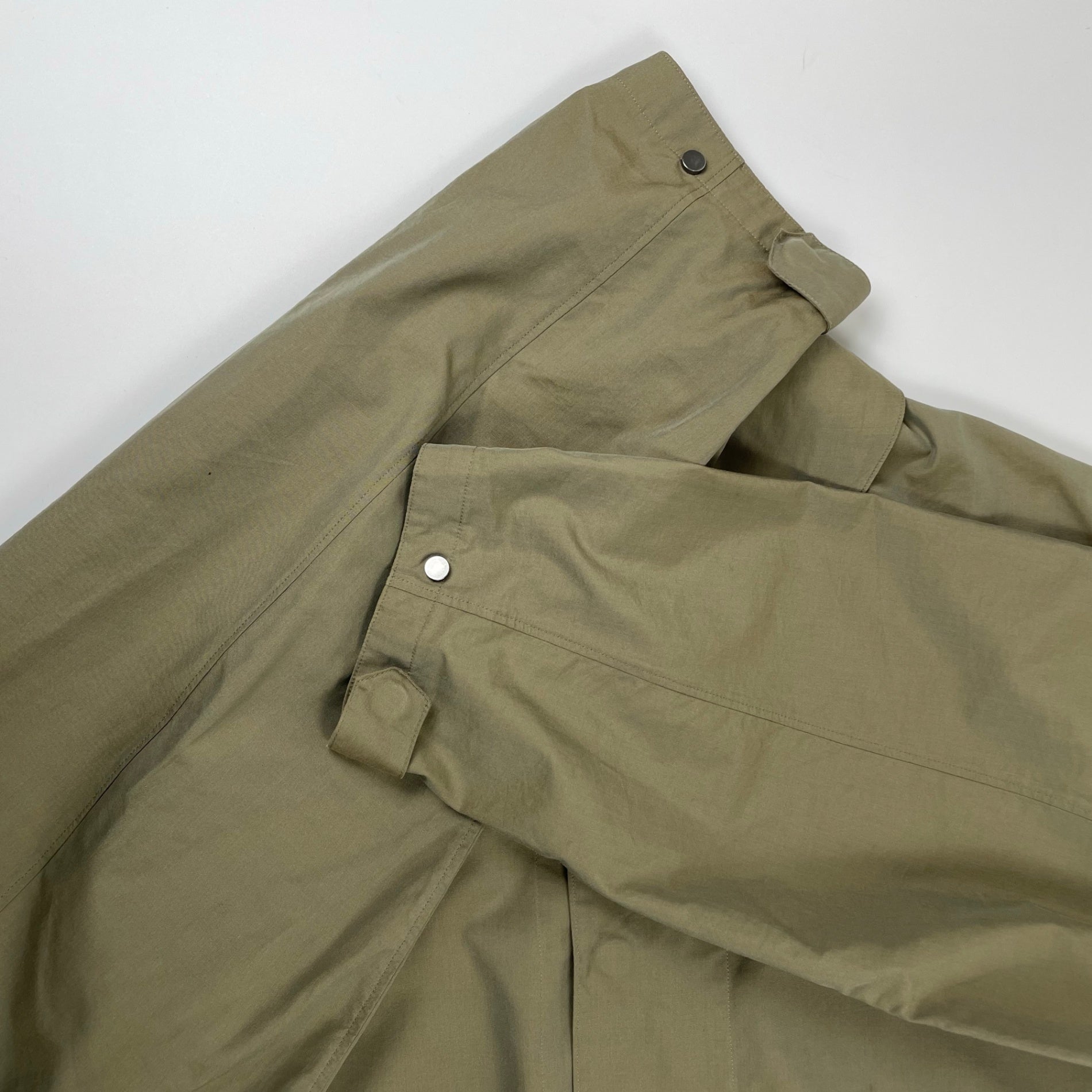 AURALEE オーラリー / FINX CHAMBRAY BIG SOUTEIN COLLAR COAT シャンブレーシャツコート 参考定価：56,000+tax SIZE:3