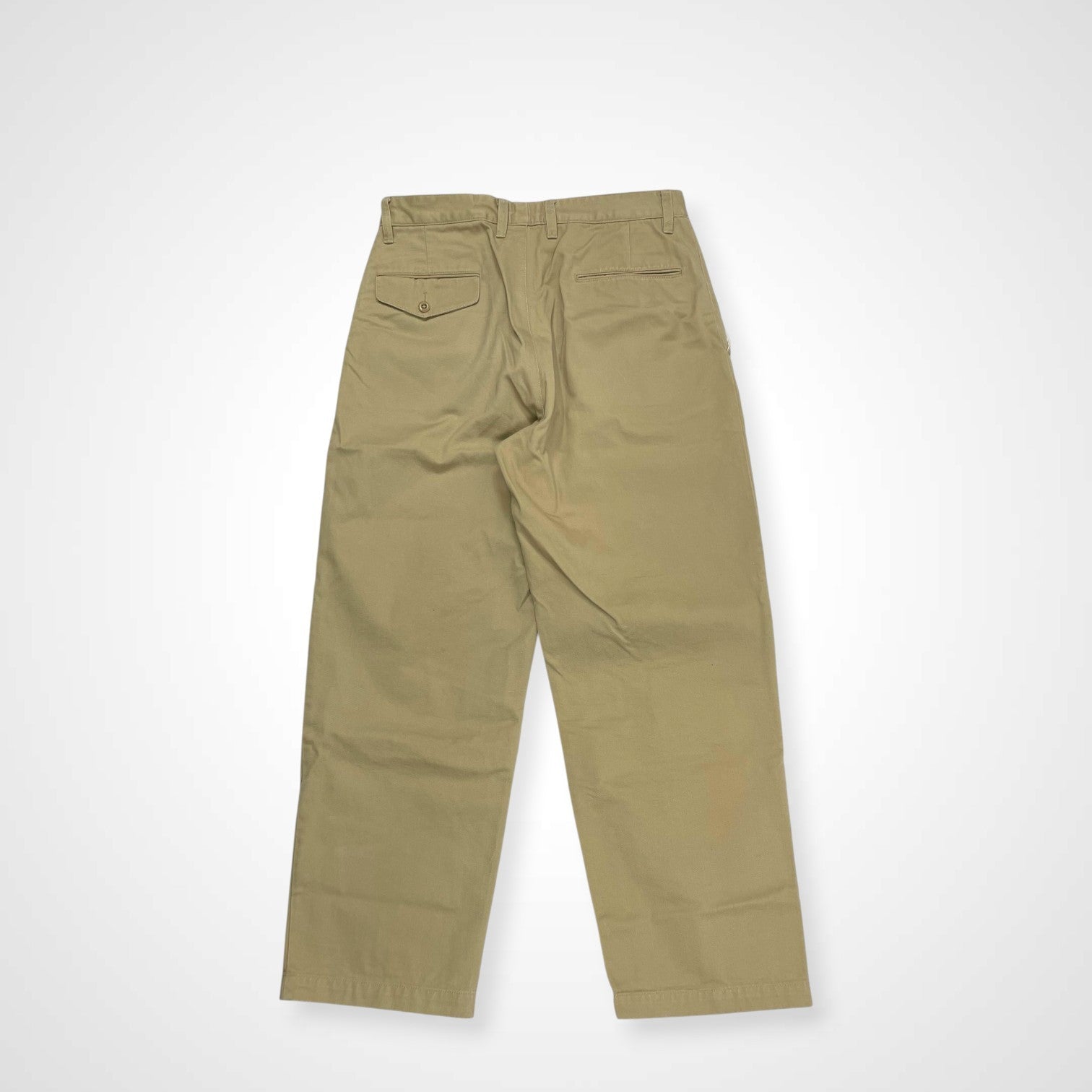 KATO カトー / 1タックチノパンツ 参考定価：21,000程度 SIZE:M