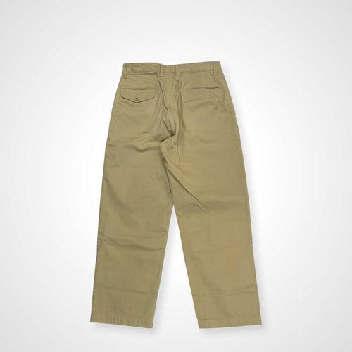 KATO カトー / 1タックチノパンツ 参考定価：21,000程度 SIZE:M