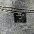 T.M.T ティーエムティー / フェードデニムジャケット インディゴ 参考定価：35,000程度 SIZE:M