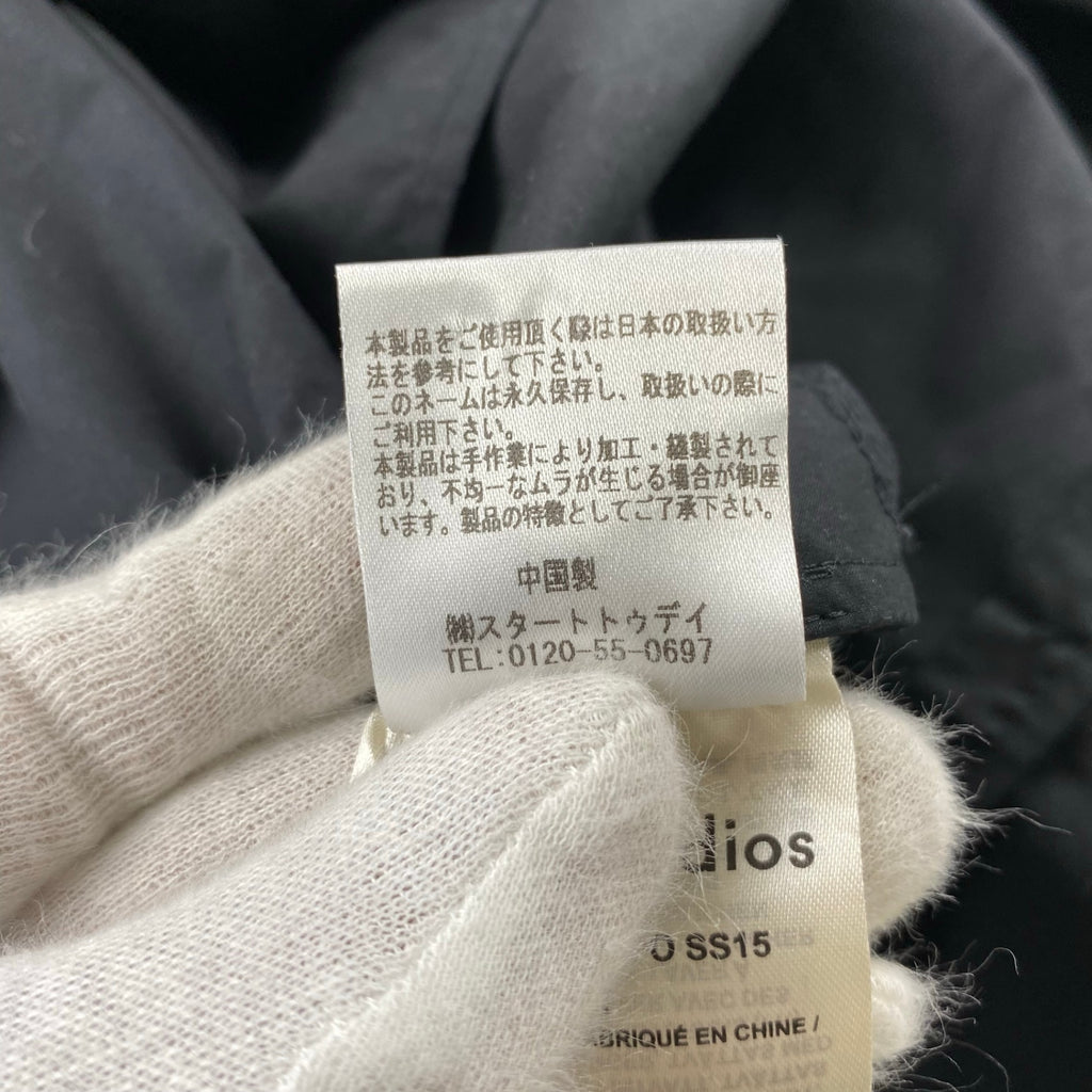 Acne Studios アクネ ストゥディオズ / ビッグシルエットシャツワンピース コットン100％ 金ボタン 参考定価：39,000+tax SIZE:34