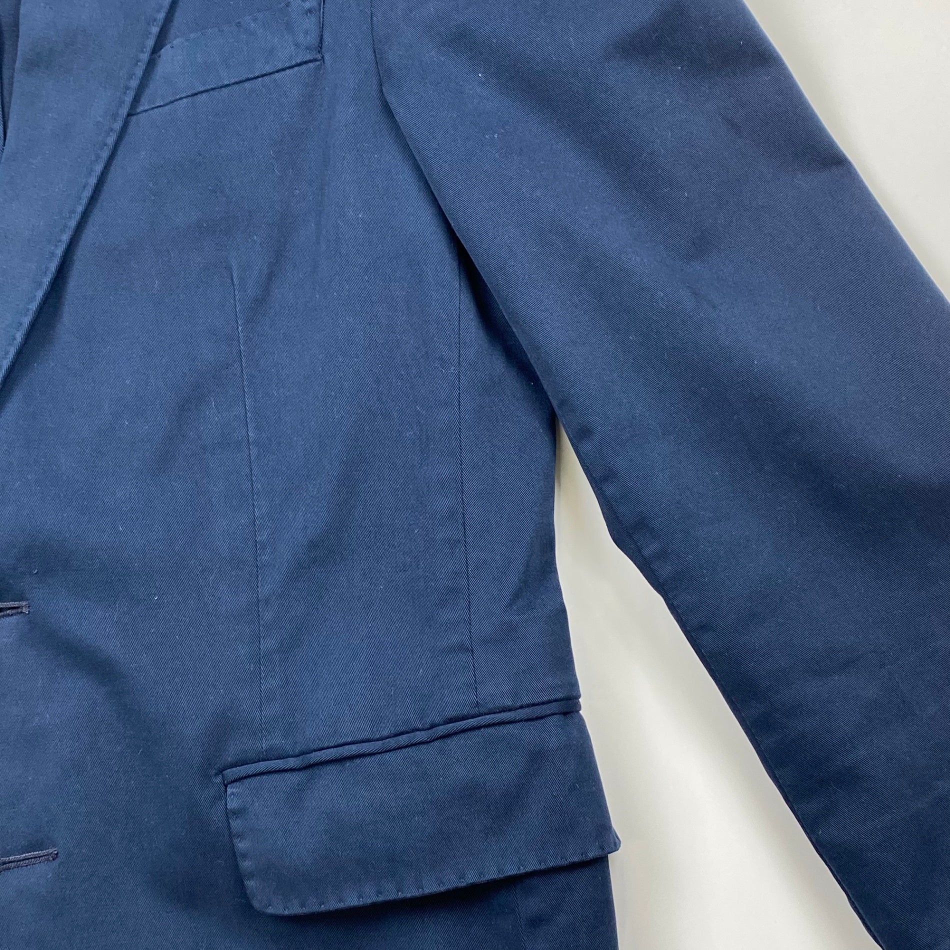 POLO RALPH LAUREN ポロ ラルフローレン / モールスキン調 テーラードジャケット ピックステッチ SIZE:36S