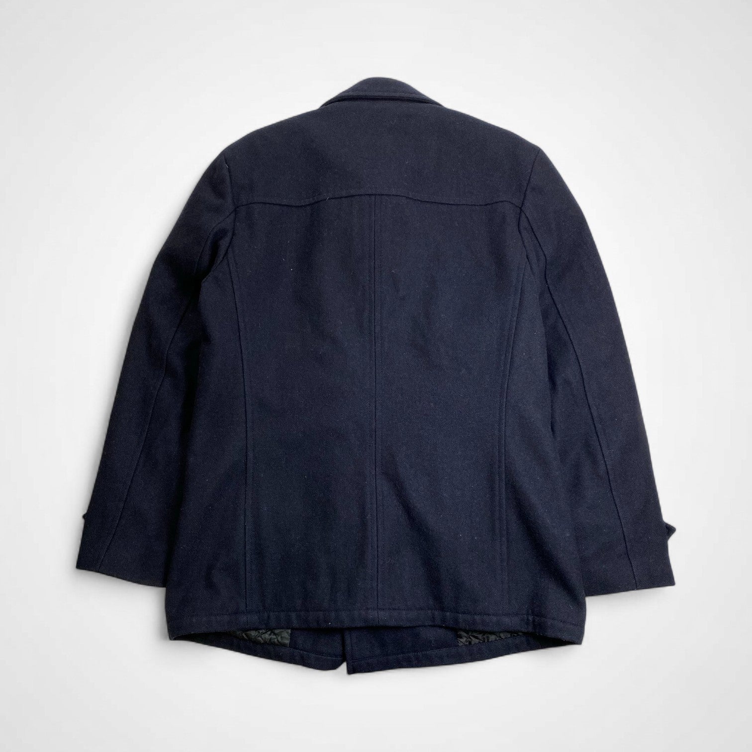 MILANO ITALY UOMO ミラノ / ライナードッキング ミドルPコート ネイビー SIZE:52(XL程度)