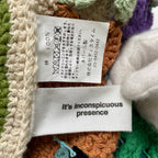 Niche. mcmachan Knitting Mills ニッチ マクマホン ニッティング ミルズ / クロシェニットカーディガン ハンドニット フラワー刺繍 SIZE：FREE
