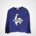 ZUCCA × le coq sportif ズッカ ルコックスポルティフ / コラボ切替スウェットシャツ 参考定価：12,000+tax SIZE:M