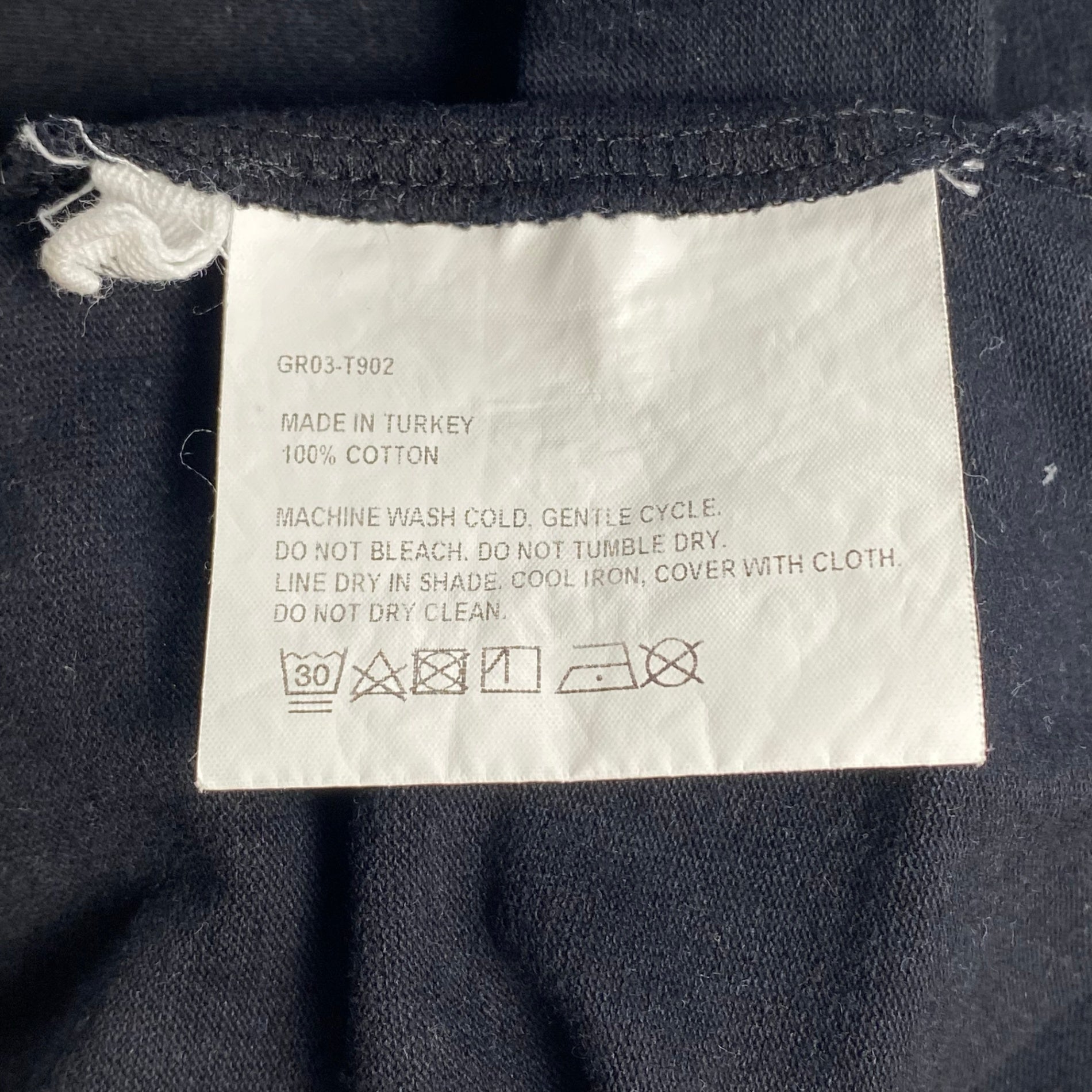 GR-Uniforma GR ユニフォーマ / トライアングルロゴTEE GR03-T902 ブラック SIZE：M