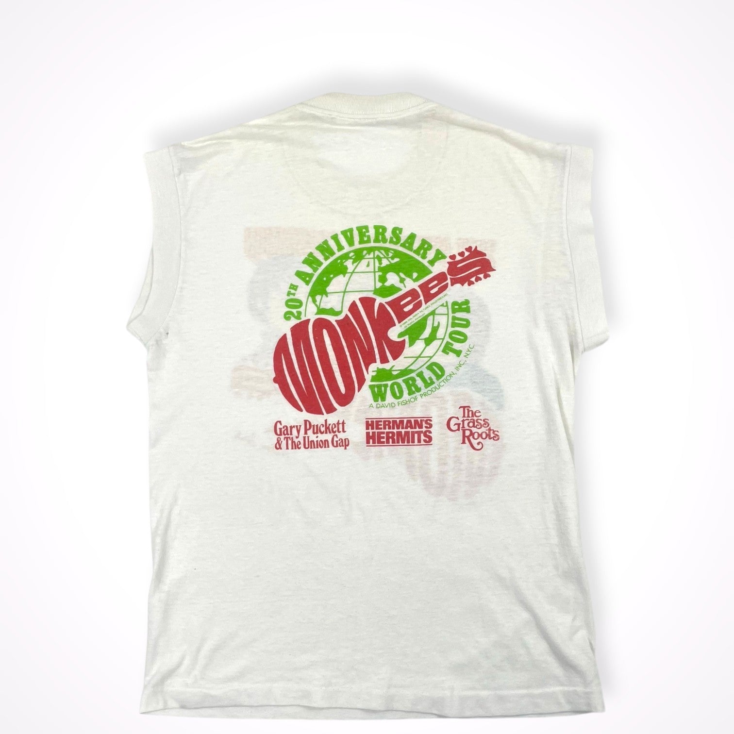Monkees モンキーズ / 80s ヴィンテージノースリーブTEE SIZE：L