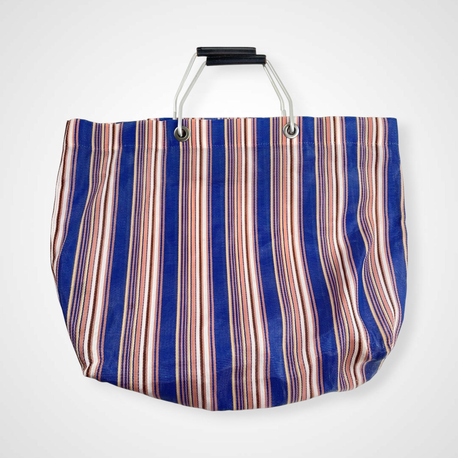 MARNI マルニ / MARKET STRIPE BAG フラワーカフェ 布袋・タグ付 参考定価：25,000程度