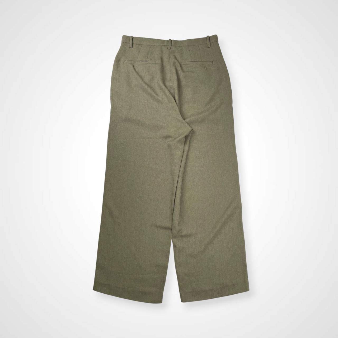 NUMBER NINE ナンバーナイン / PEツイルウエストコードワイドパンツ オリーブ 参考定価：12,000+tax SIZE:3
