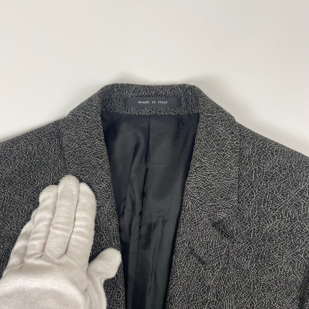 EMPORIO ARMANI / ジャガード織テーラードジャケット 参考定価：80,000程度 SIZE:48