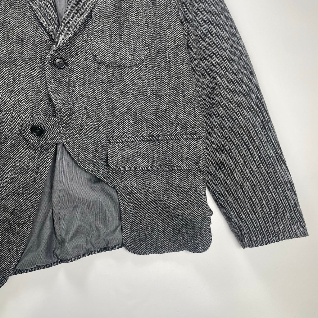 ENGINEERED GARMENTS エンジニアドガーメンツ / Slanted Jacket ヘリンボーンツイード 24AW 極美品 参考定価：68,000+tax SIZE:M