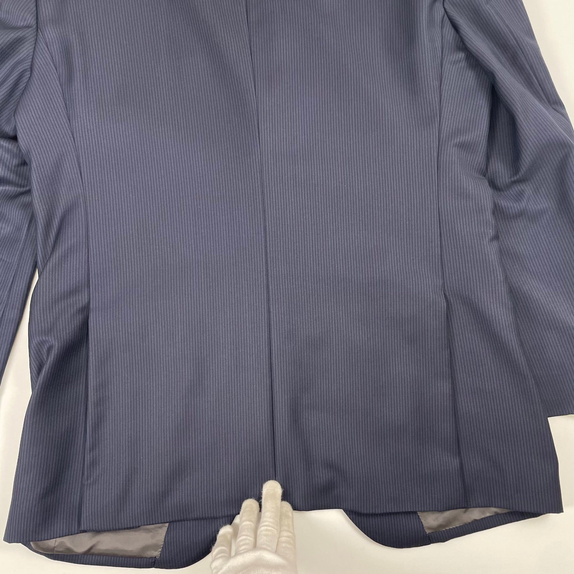 Ermenegildo Zegna エルメネジルドゼニア / TROFEO600 ウール×シルク セットアップスーツ 百貨店仕立て 本切羽 SIZE:L程度