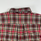 J.CREW / 90s香港製チェックシャツ SIZE：XL