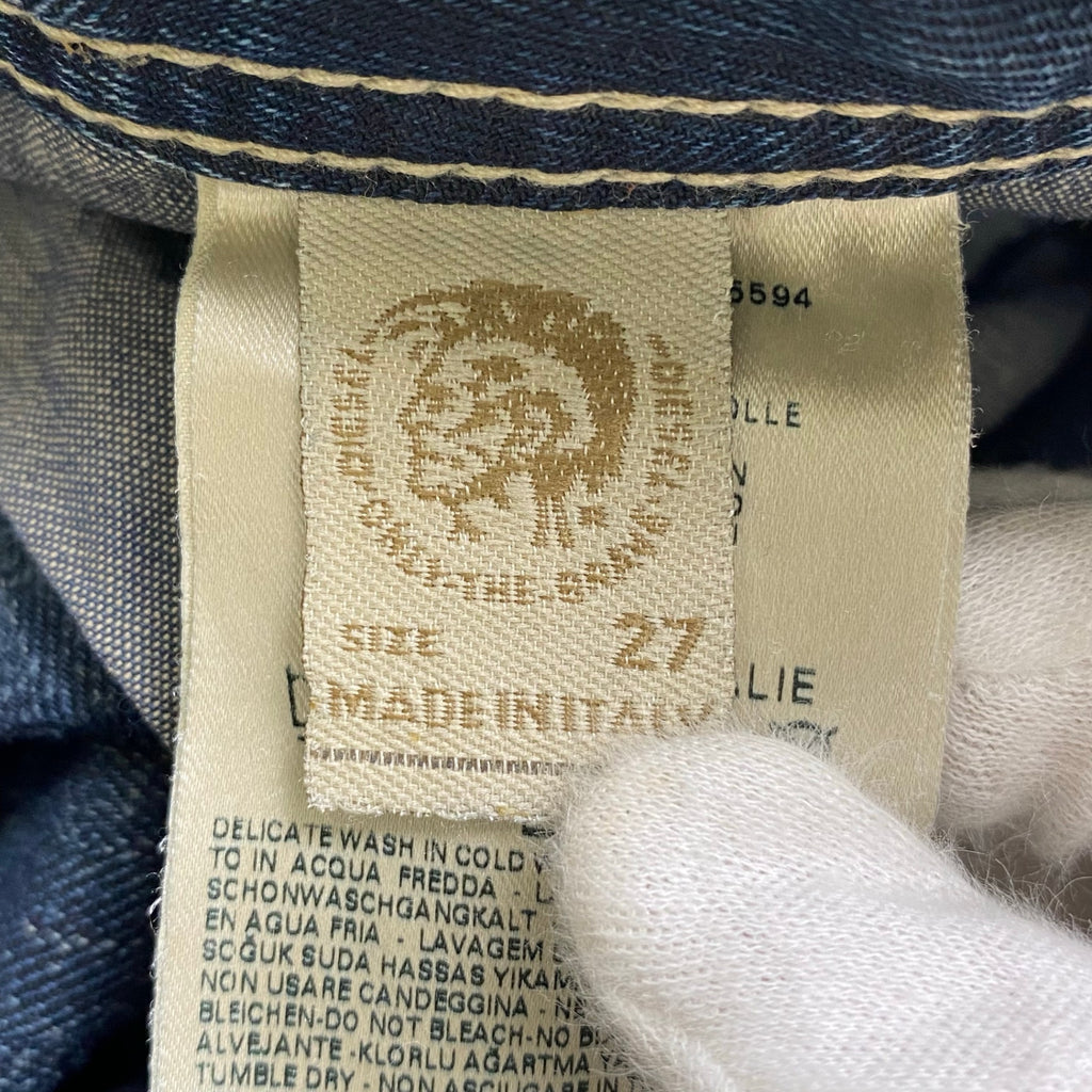 DIESEL ディーゼル / KROOLEY 0660Q ヘリンボーン デニムパンツ SIZE:W27 L30