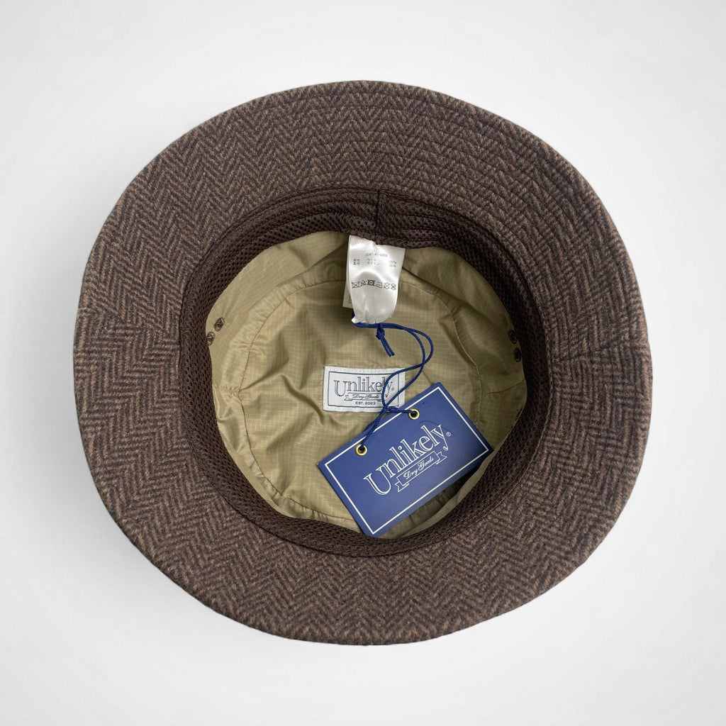 Unlilkely アンライクリー / Bucket Hat Wool Tweed ハット 24AW 参考定価：18,000+tax SIZE:FREE