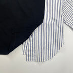 nagonstans ナゴンスタンス / アシンメトリーミックスプルオーバー 参考定価：24,000程度 SIZE：M