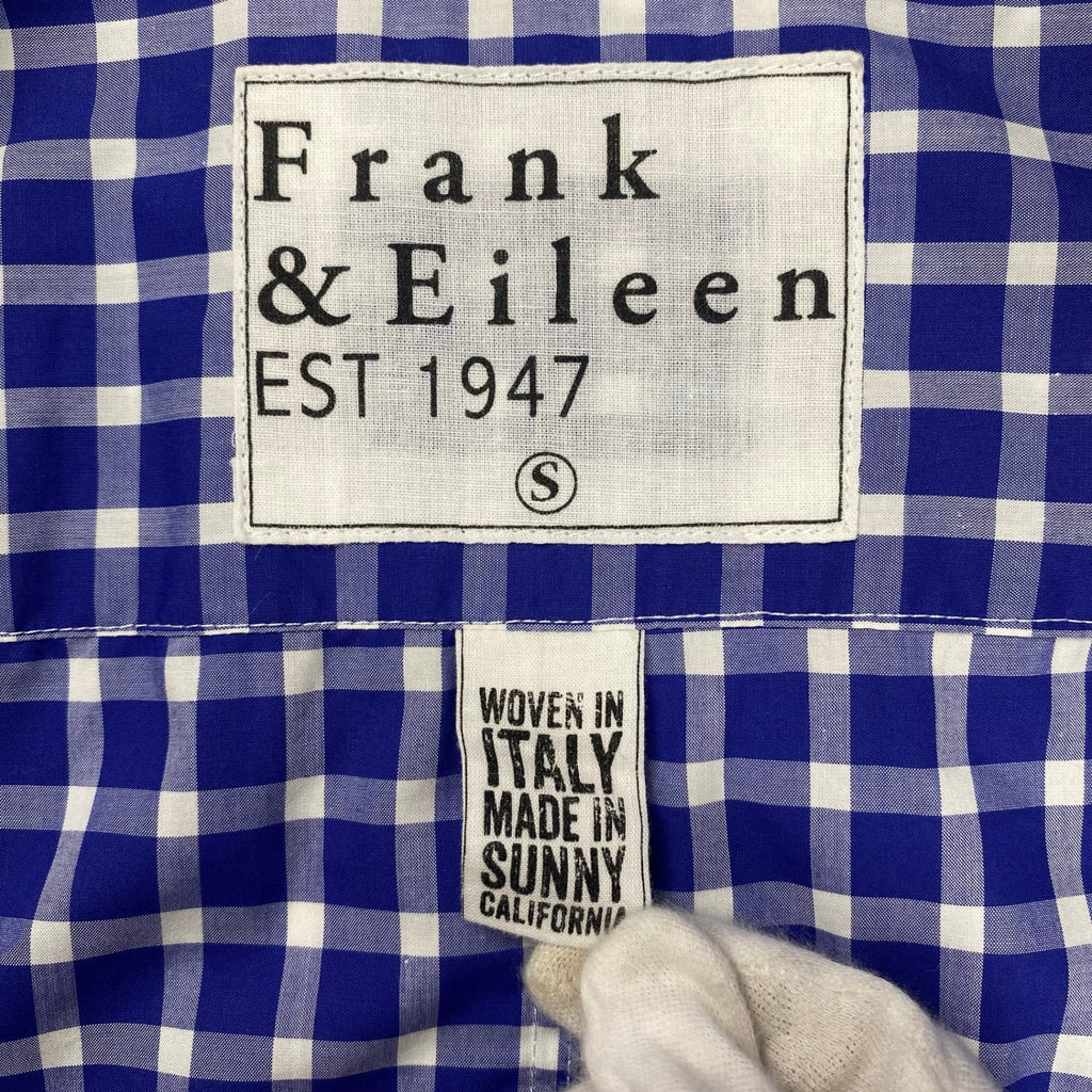FRANK＆EILEEN フランク％アイリーン / LUKE ギンガムチェックシャツ 参考定価：30,000程度 SIZE：S