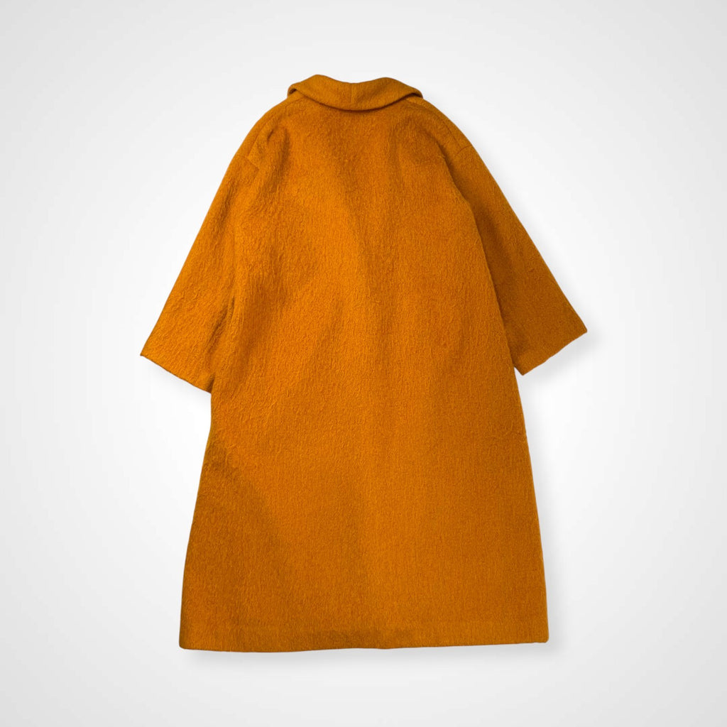 JOURNAL STANDARD　ジャーナルスタンダード / TWシャギーショールカラーコート オレンジ 参考定価：39,000+tax SIZE:FREE