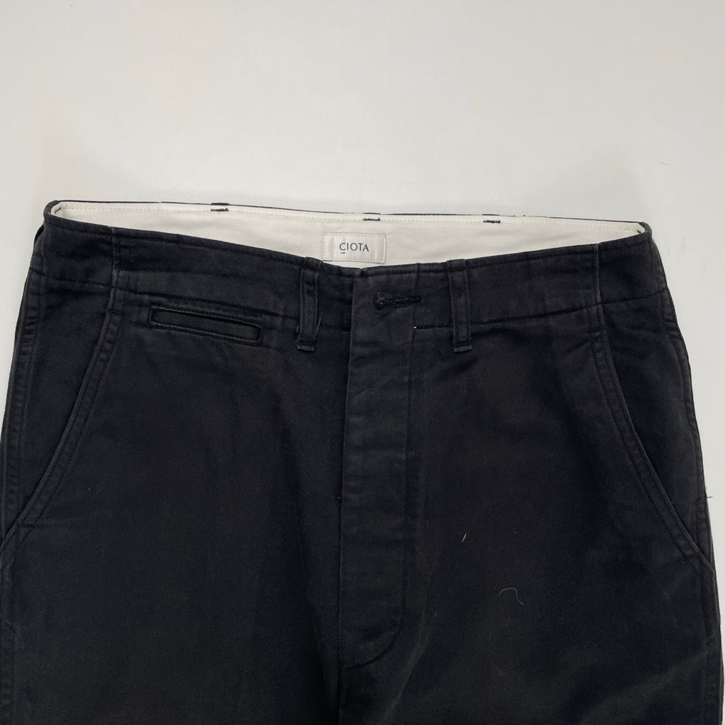 CIOTA / スビンコットン ウエポン チノパンツ 参考定価：36,000+tax SIZE:2