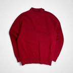 JAEGER イエガー VINTAGE ヴィンテージ / ラムウール ニットポロ MADE IN SCOTLAND SIZE：M-L程度