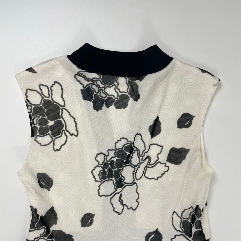 VIVIENNE TAM / 総柄ノースリーブワンピース SIZE:0