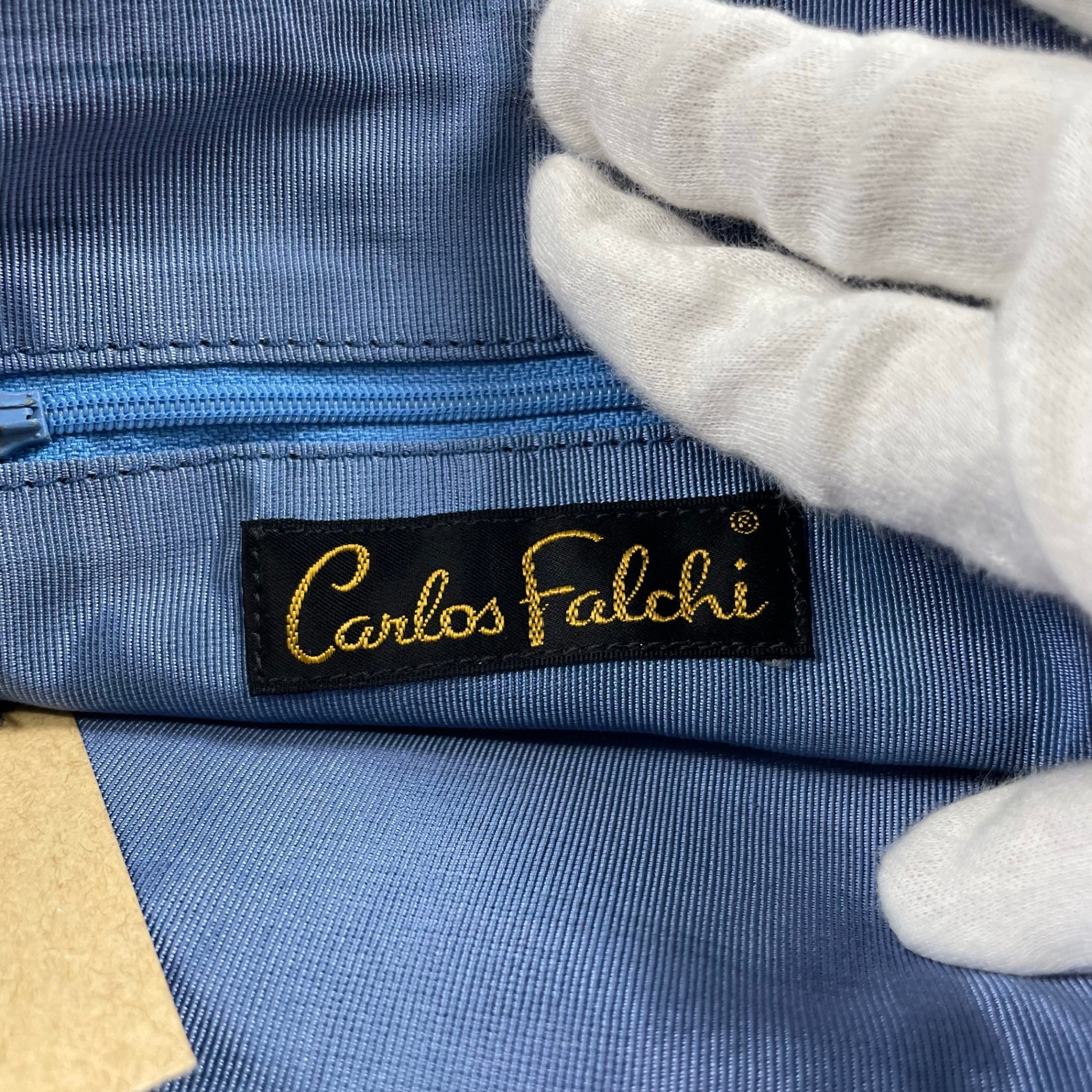 Carlos Falchi / パイソンショルダーバッグ USA製