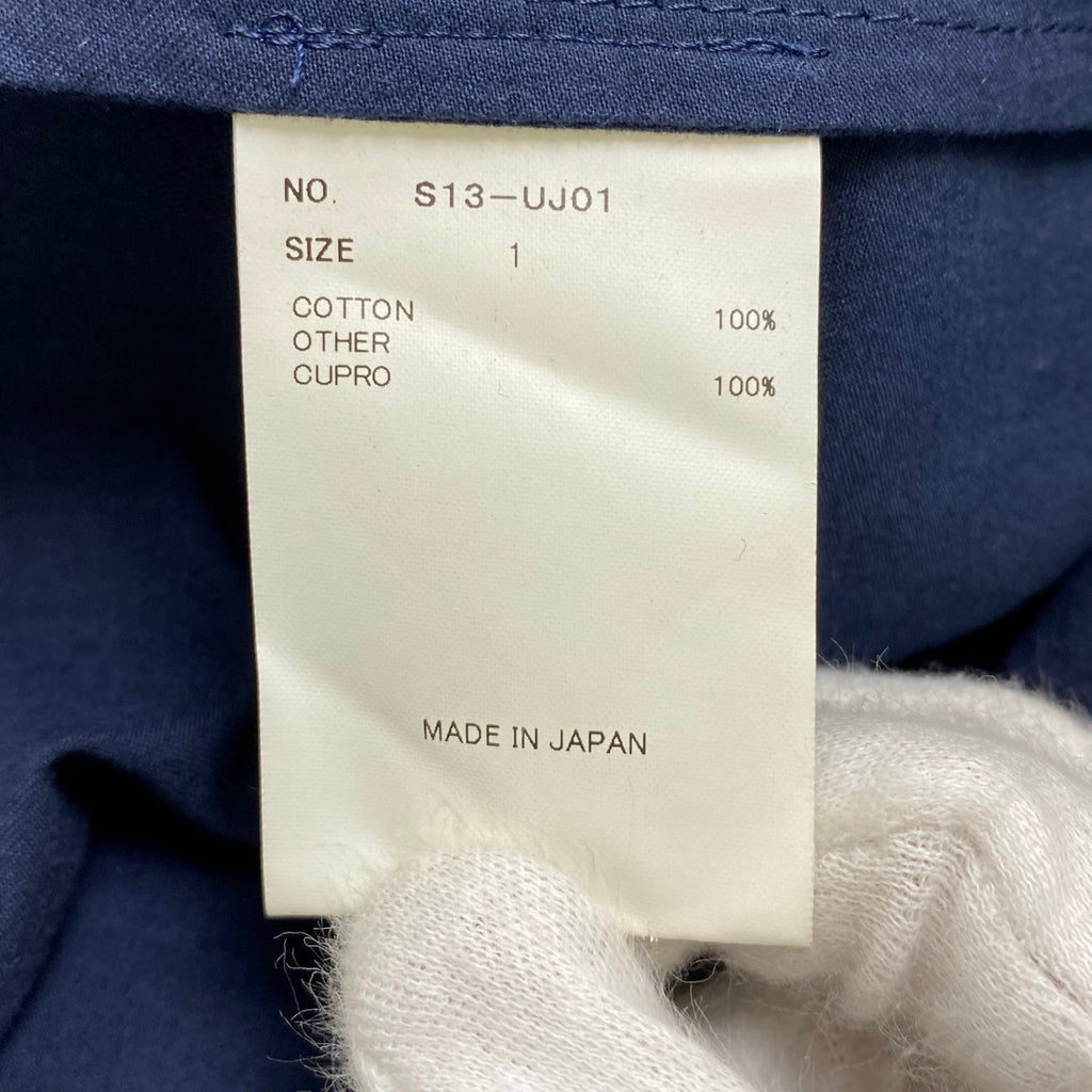 URU ウル / ショップコート ライトコート ネイビー 参考定価：42,000+tax SIZE:1