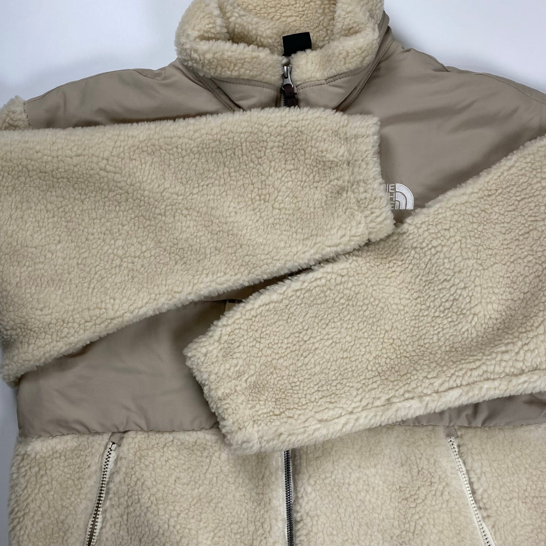 THE NORTH FACE ザ ノースフェイス / DENALI デナリフリースジャケット オフホワイト SIZE：L