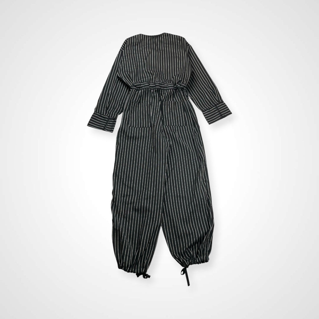 myl マイル / my jumpsuit -月光- ジャンプスーツ ホワイト×ブラック 参考定価：25,000程度 SIZE:FREE