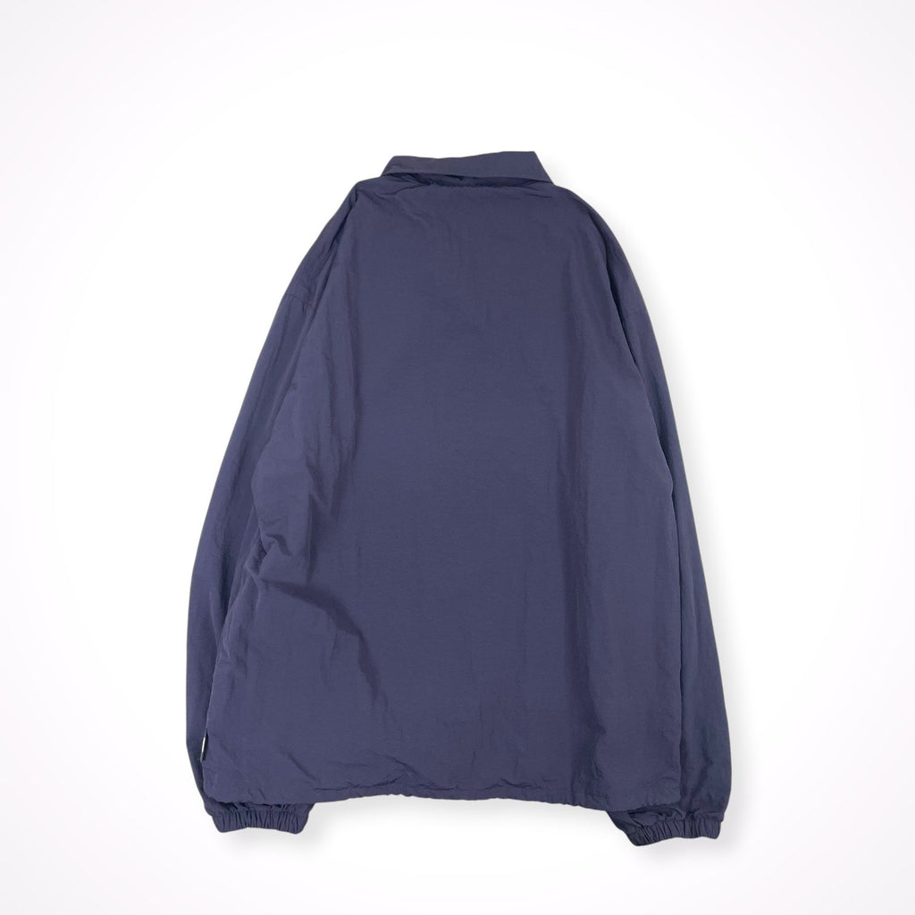 stacks bookstore × FIRST DOWN / コラボ 刺繍ロゴコーチジャケット ネイビー SIZE:XL