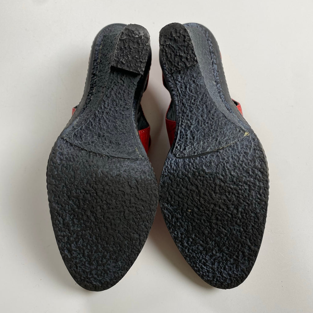 collection PRIVEE? コレクション プリヴェ / ウェッジソール レザーパンプス 参考定価：40,000程度 SIZE：35(23cm程度)