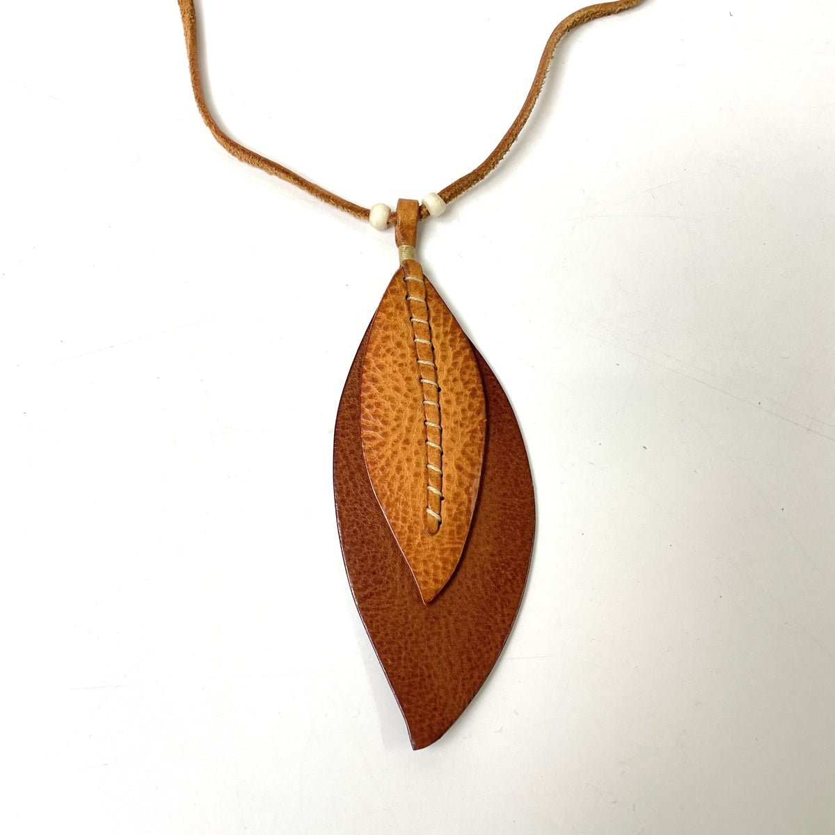 MOTORATORY × BEAMS PLUS / コラボ リーフレザーネックレス 参考定価：10,000+tax