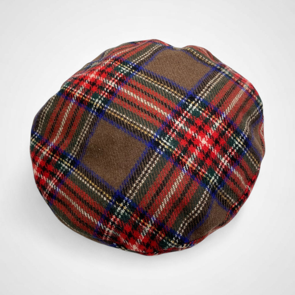 HEIHEI ヘイヘイ / チェック柄 ベレー帽 原宿系 加藤翔平