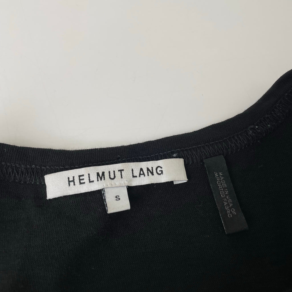HELMUT LANG / 16SS アシンメトリー ノースリーブTEE SIZE:S