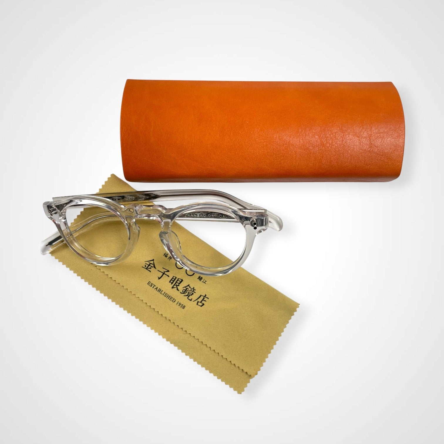 金子眼鏡 × UNITED ARROWS / KEVIN クリアパント レンズ無し 常田大希着用モデル