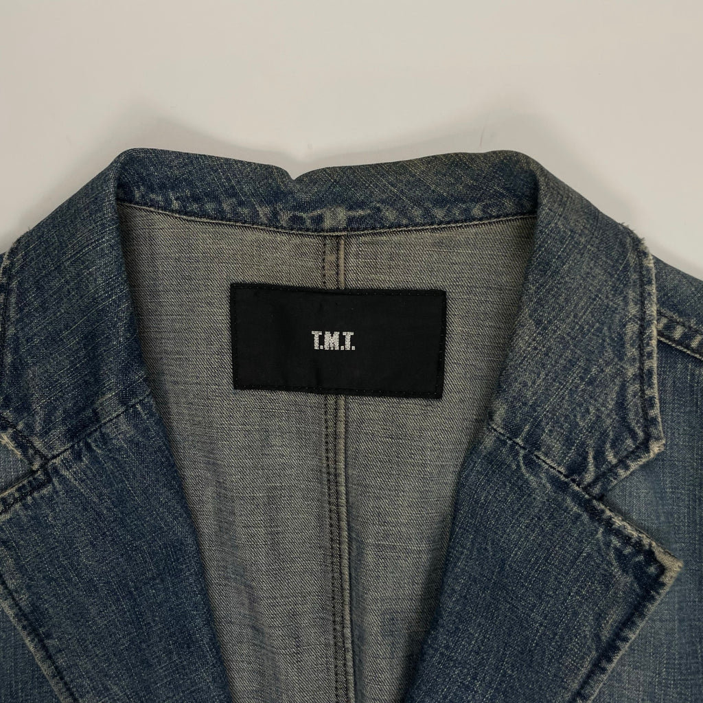 T.M.T ティーエムティー / フェードデニムジャケット インディゴ 参考定価：35,000程度 SIZE:M