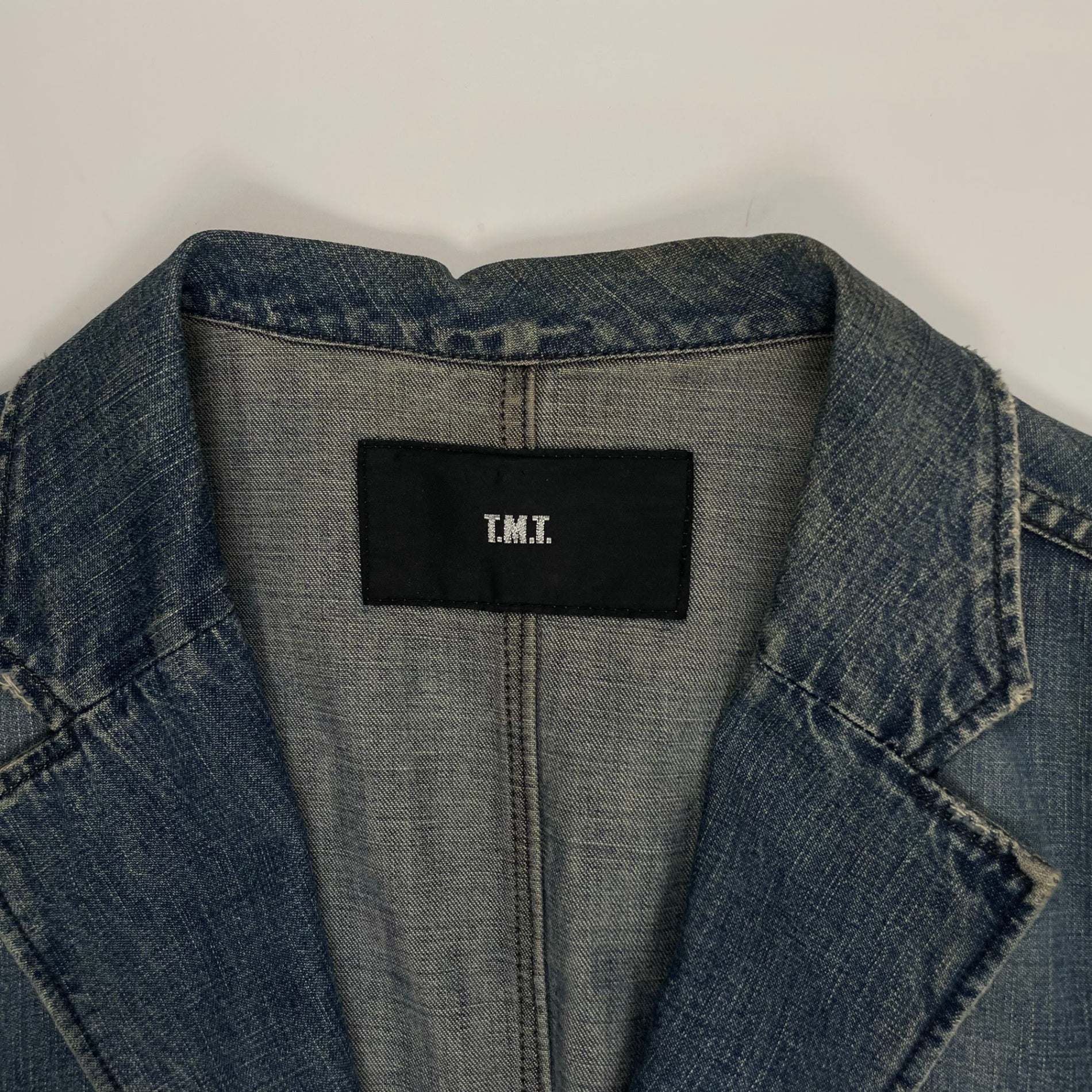 T.M.T ティーエムティー / フェードデニムジャケット インディゴ 参考定価：35,000程度 SIZE:M