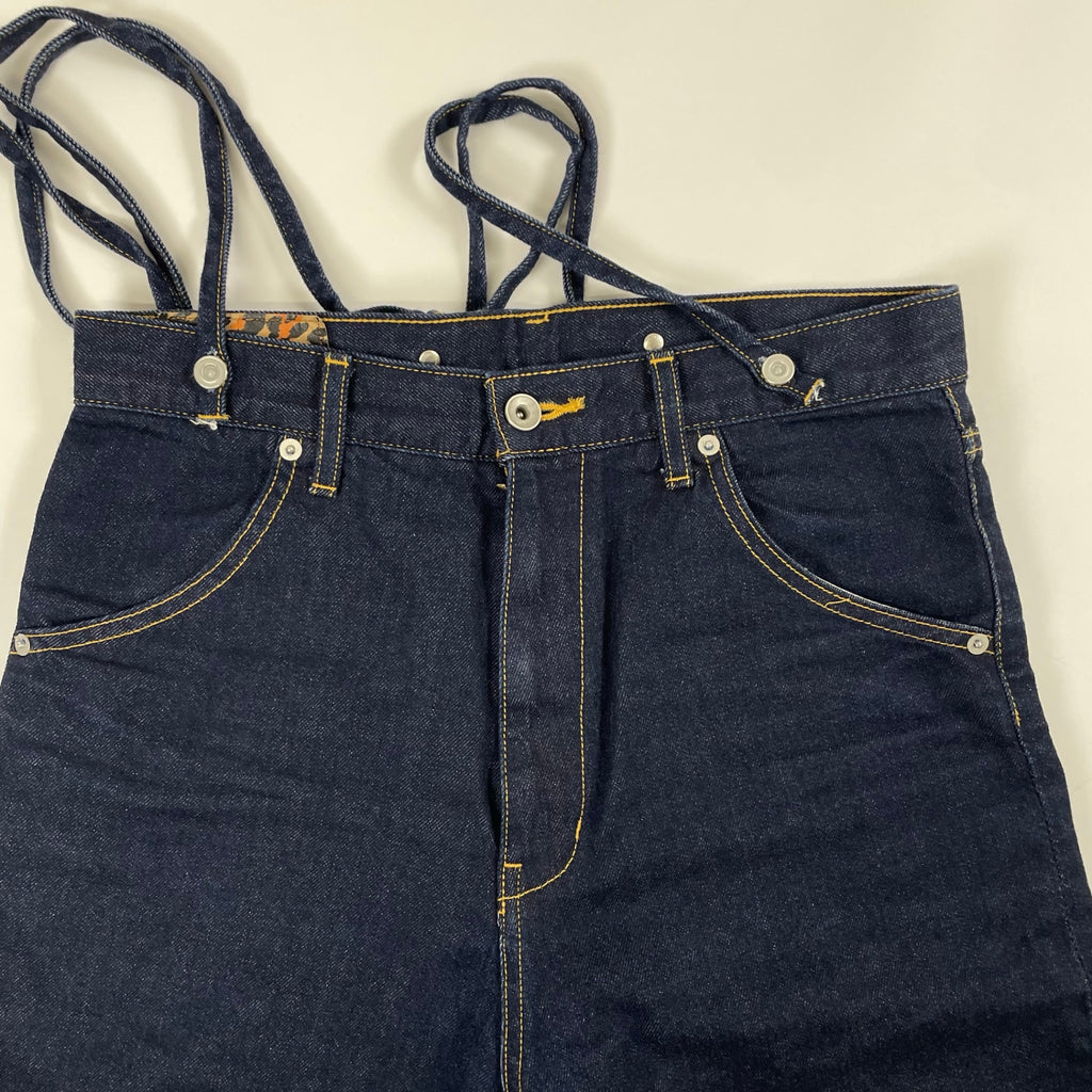 Whim Gazette ウィム ガゼット / ワンウォッシュサスペンダーDENIM 参考定価：23,000+tax SIZE:FREE