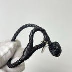 BOTTEGA VENETA / イントレチャートブレスレット ブラウン 参考定価：42,000程度