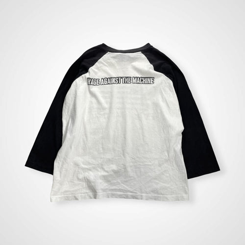 RAGE AGAINST THE MACHINE / 96年コピーライト オリジナル 「EVIL EMPIRE」 ラグランTEE 1オーナー品 SIZE:L