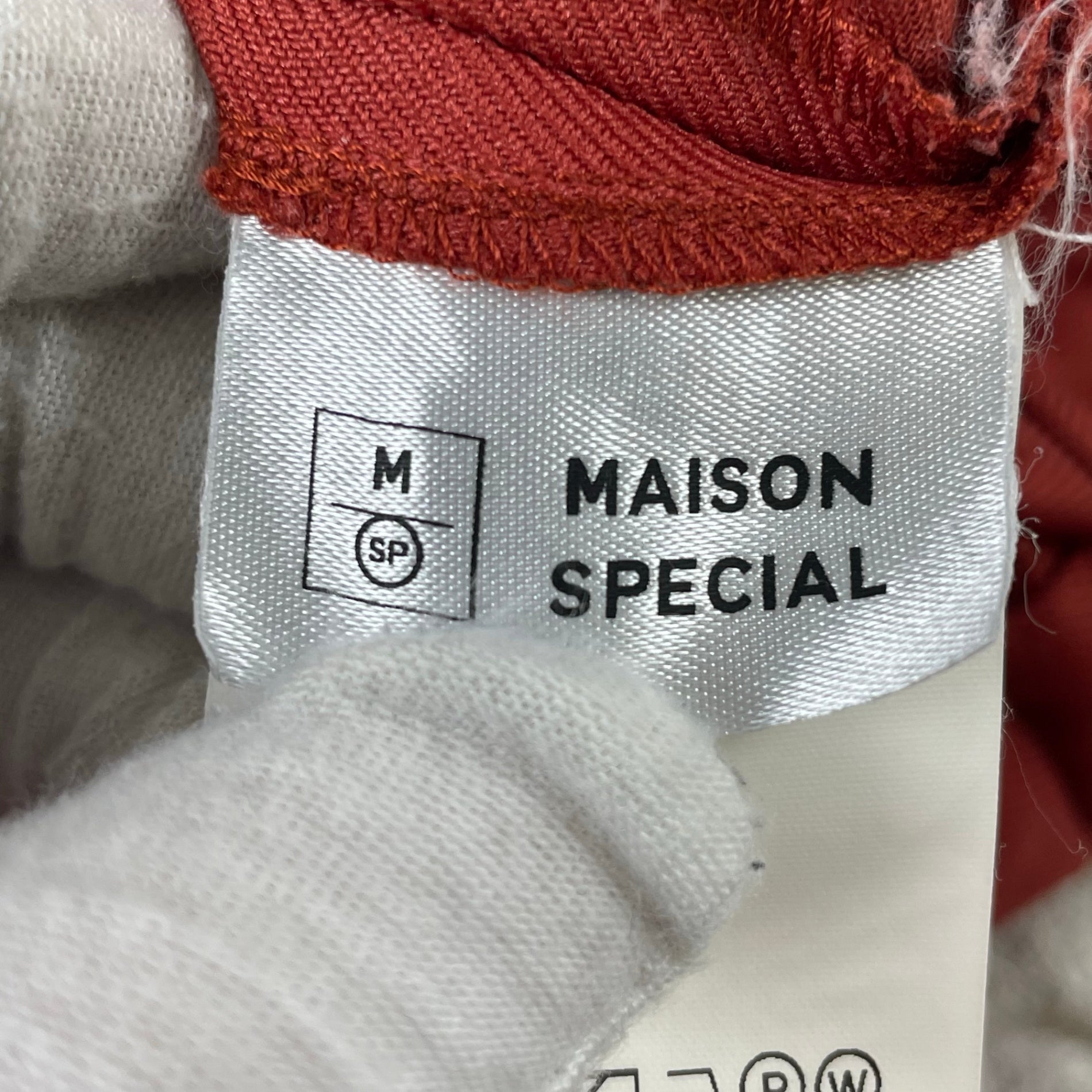 MAISON SPECIAL / マルチファブリック1タックスタプレストレートパンツ 参考定価：14,000+taxSIZE:44