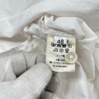 JAN MACHENHAUER / レギュラーカラーポプリンシャツ 参考定価：50,000程度 SIZE：48