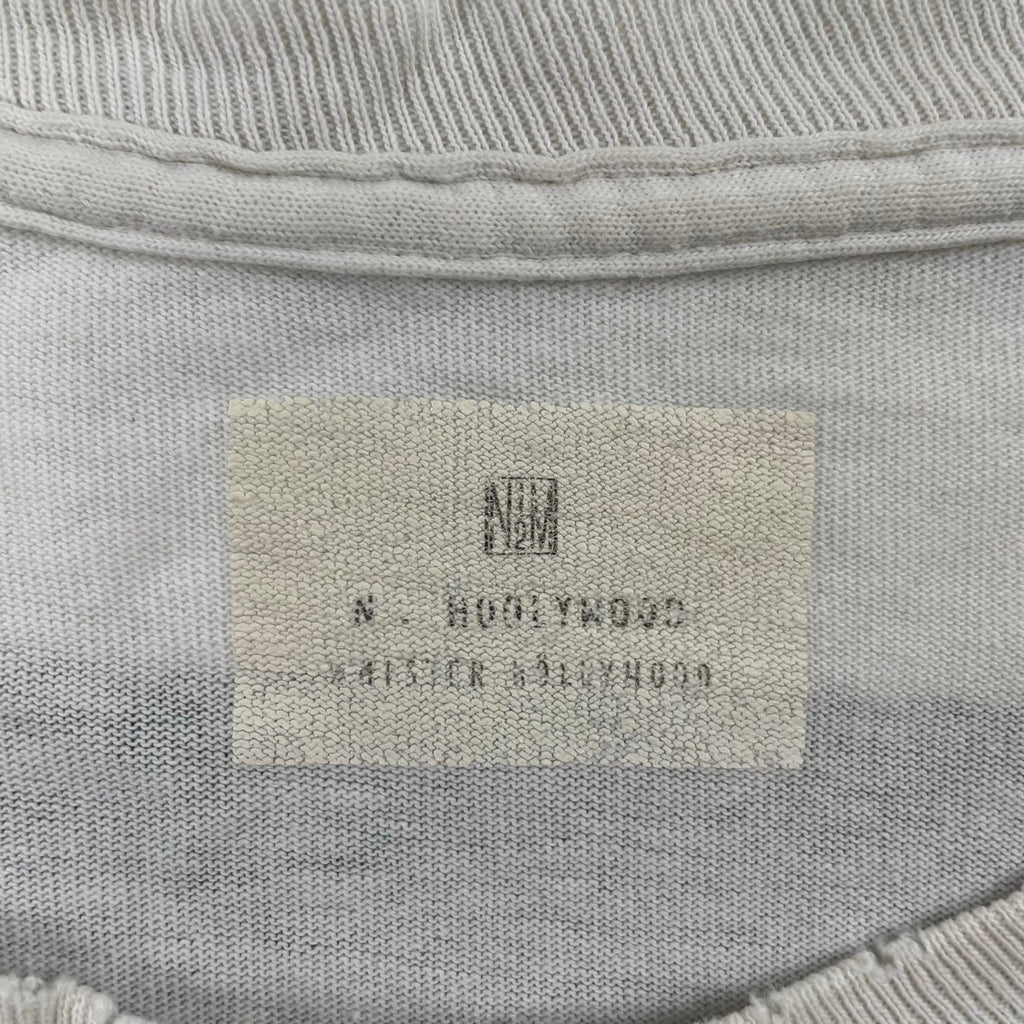 N.HOOLYWOOD / ダメージバックロゴTEE SIZE:38