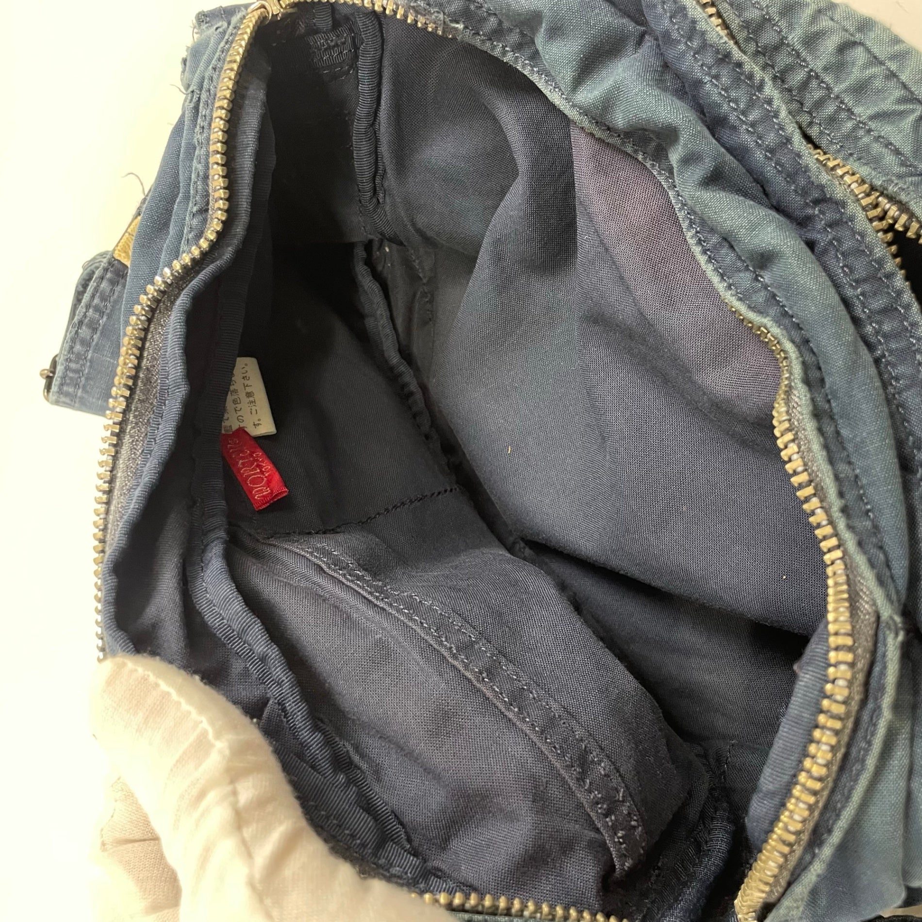 PORTER / 藍染  DEEP BLUE SHOULDER BAG 参考定価：26,000+tax