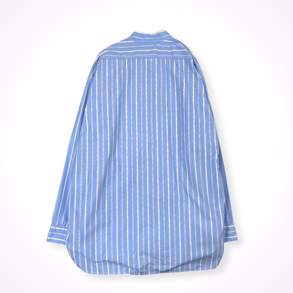ROYAL NAVY / バンドカラーストライプシャツ 参考定価：9,000+tax SIZE:1