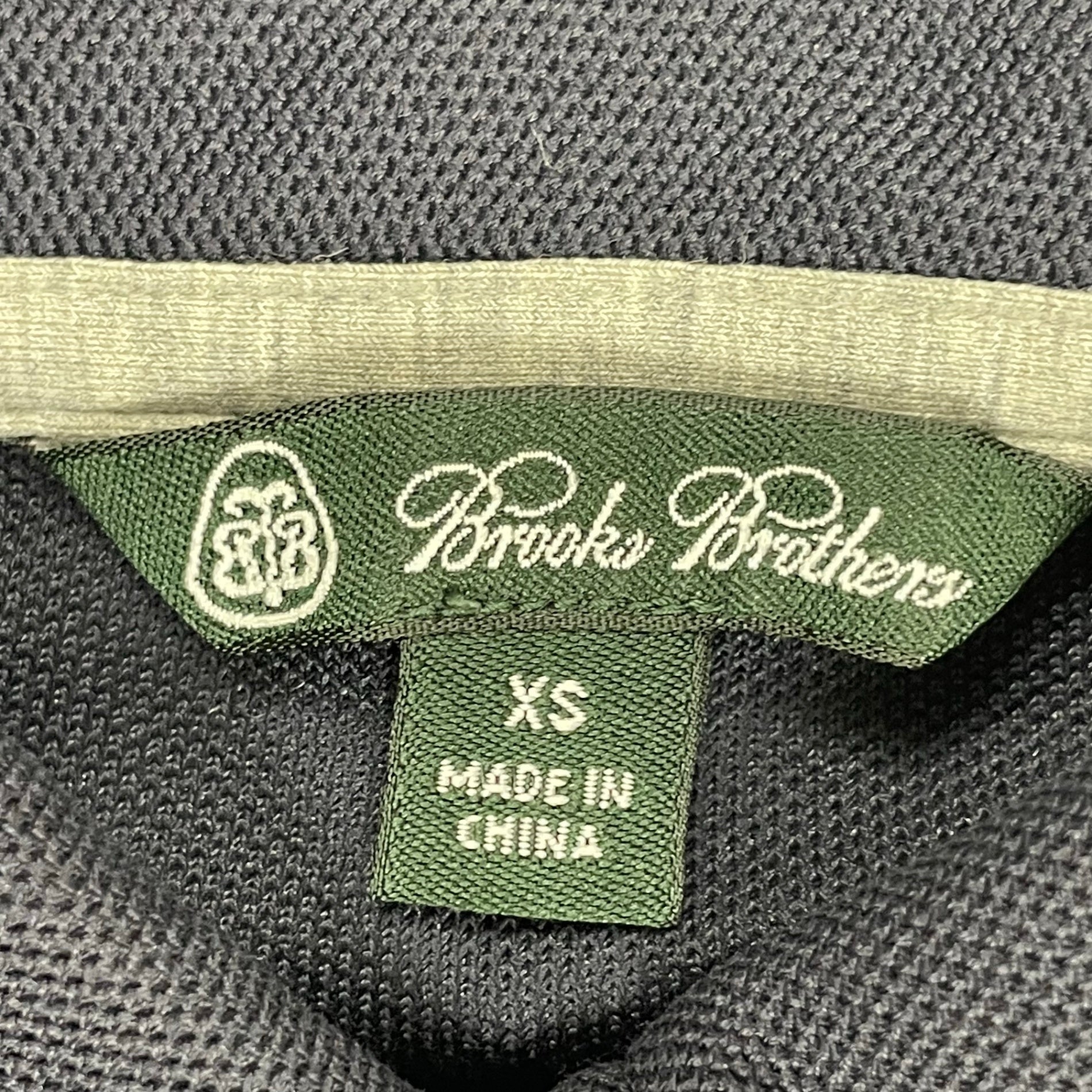 Brooks Brothers ブルックスブラザーズ / 多重ボタン 長袖ポロシャツ ネイビー SIZE:XS