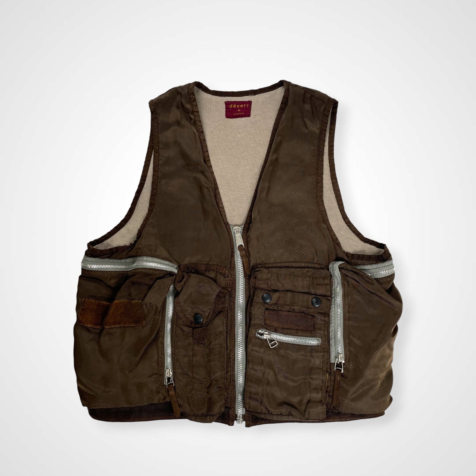 desert デザート / 80sアーカイブナイロンベスト ギミック リバーシブル 田口成彦氏 SIZE:FREE