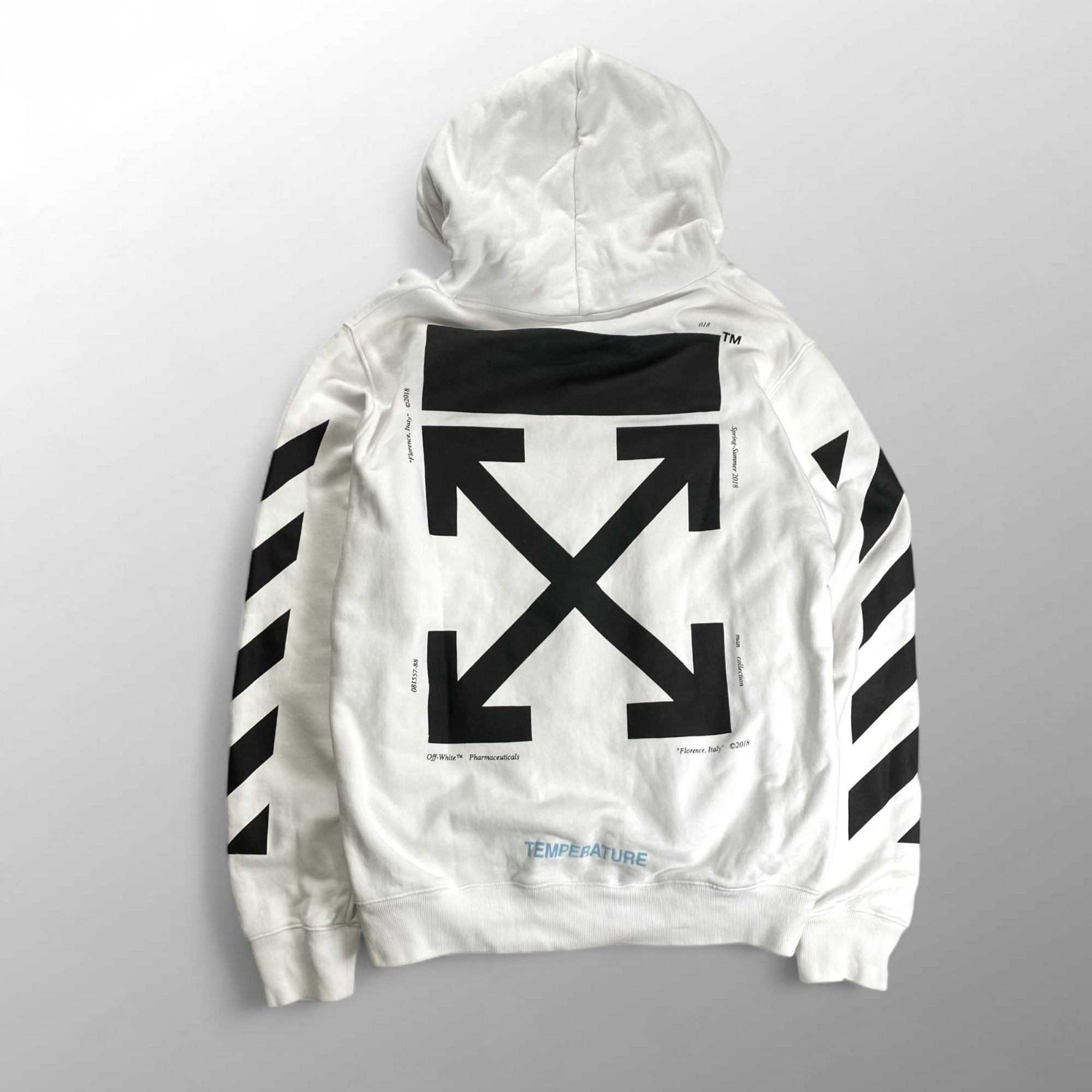 OFF-WHITE オフホワイト / DIAG MONALISA ARROWS モナリザ パーカー 参考定価：63,000+tax SIZE:M